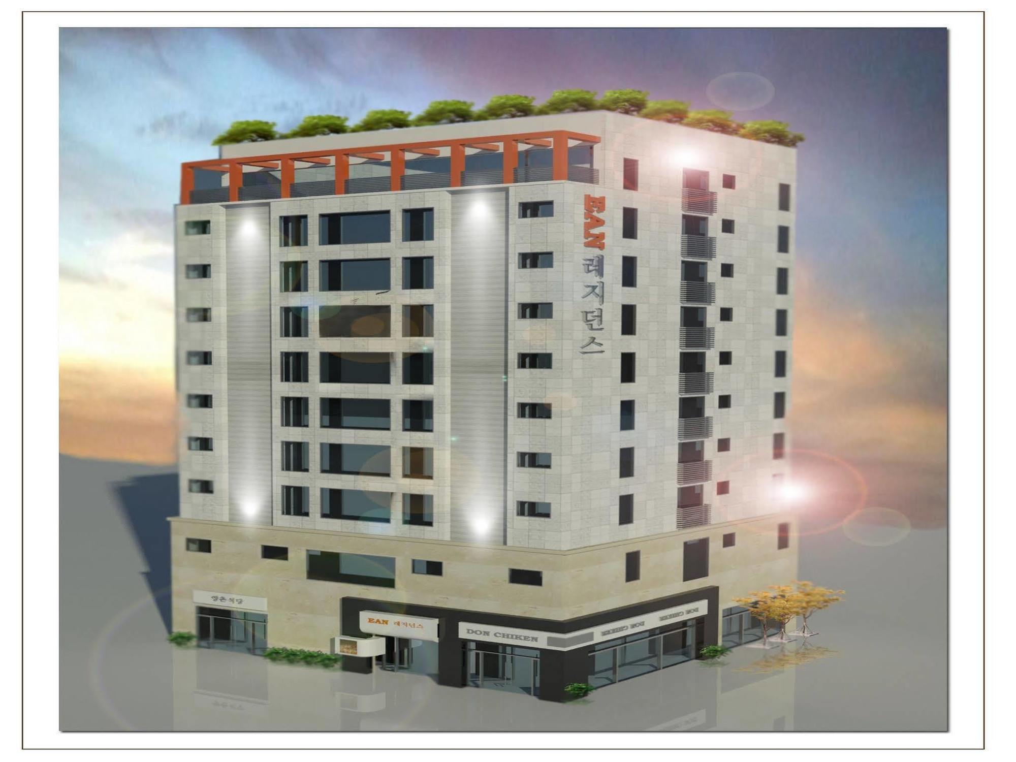 Ean Residence Hotel Daejeon Exterior foto